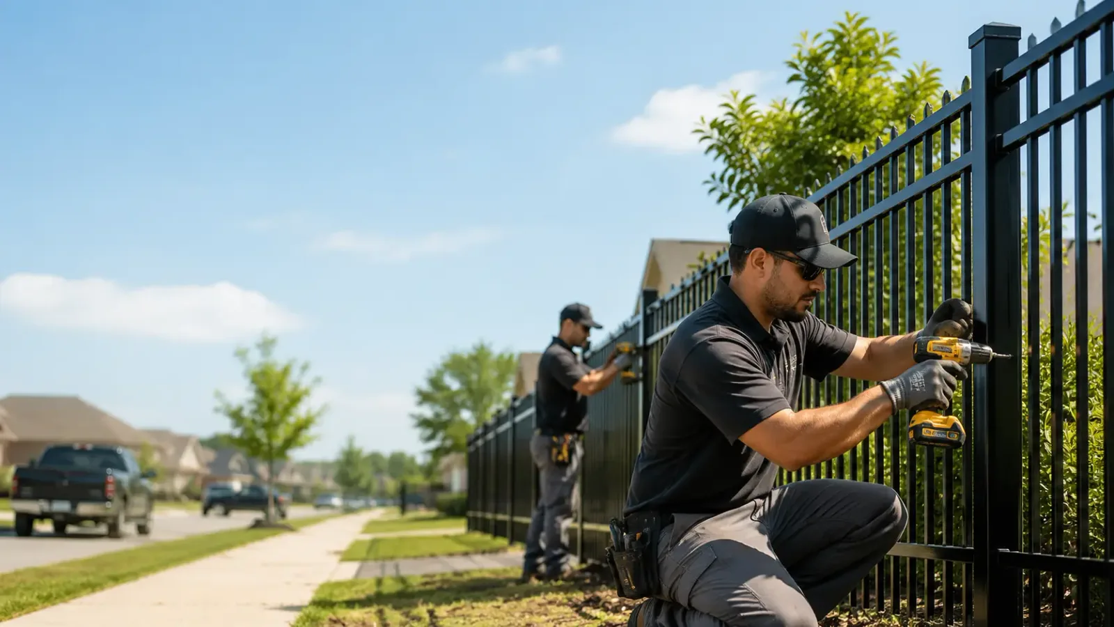 Metal Fence Installation in North Babylon, NY